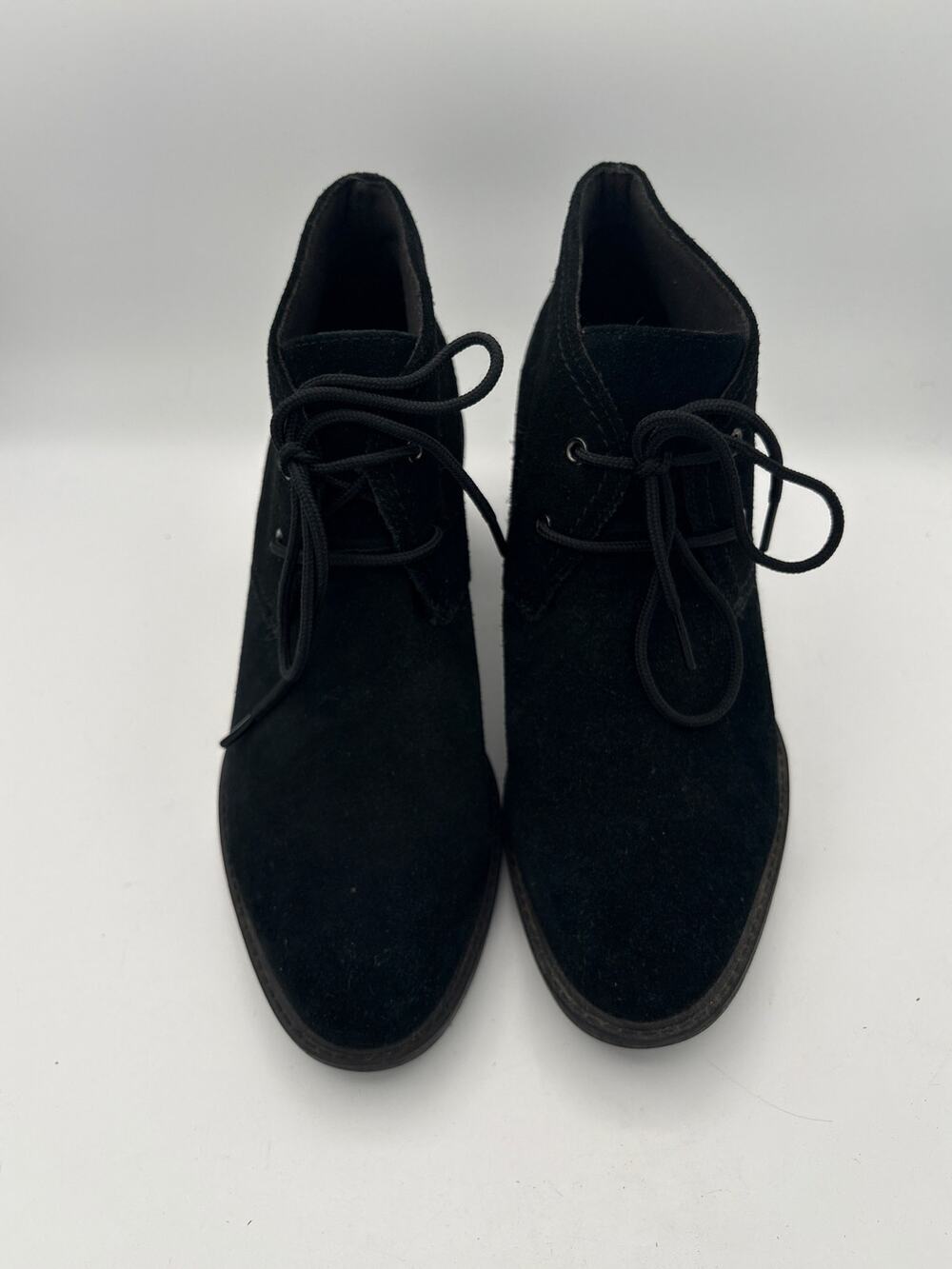 Women’s Clark’s Size 10 Black Suede Ankle Boots